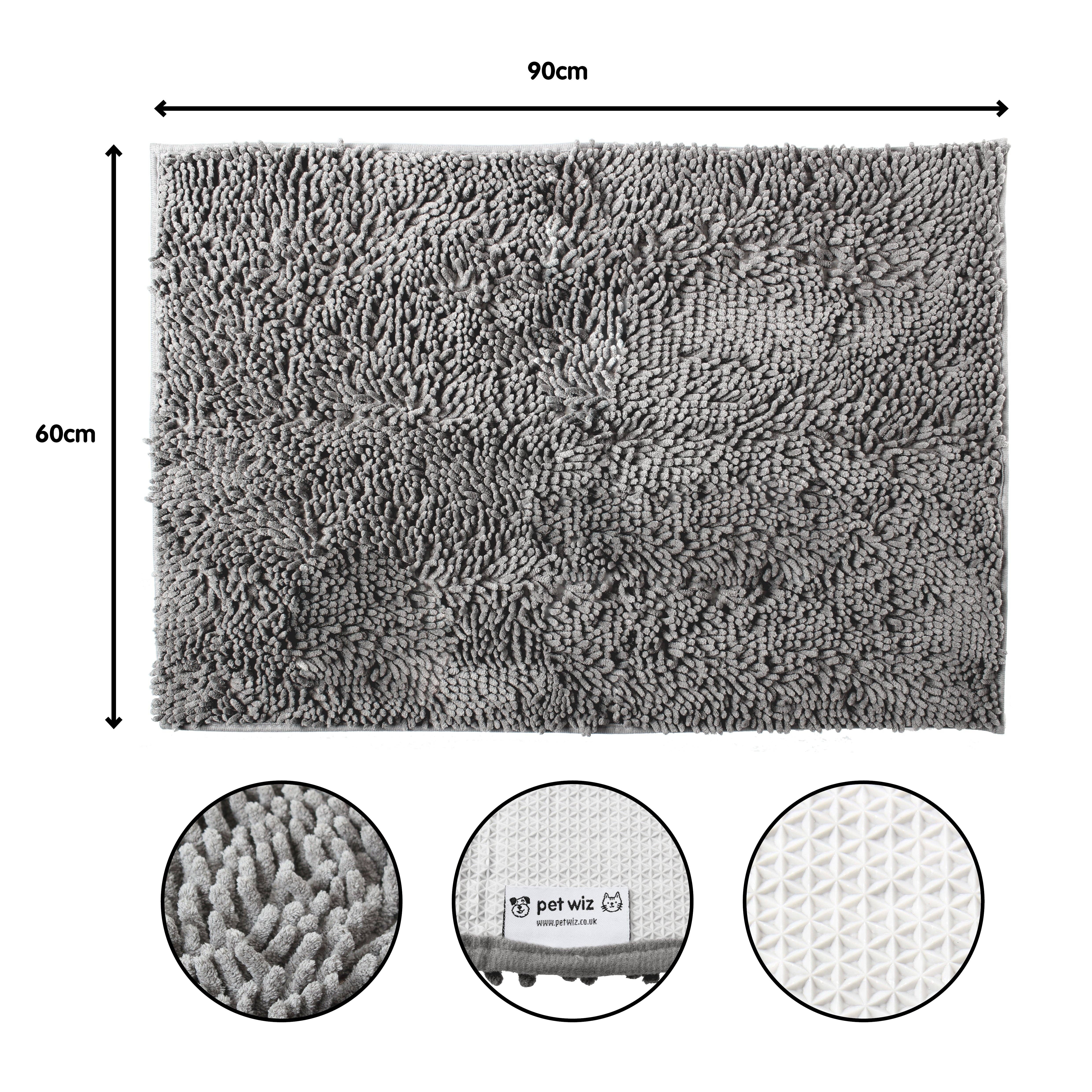 Pet Wiz - Wholesale Pet Mat - Dog - Plush Microfibre Noodle Mat3