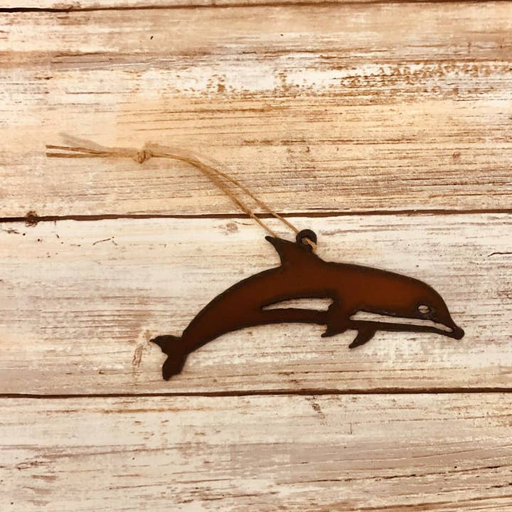 Universal Ironworks USA - Wholesale Ornament - Dolphin Nautical Ornament