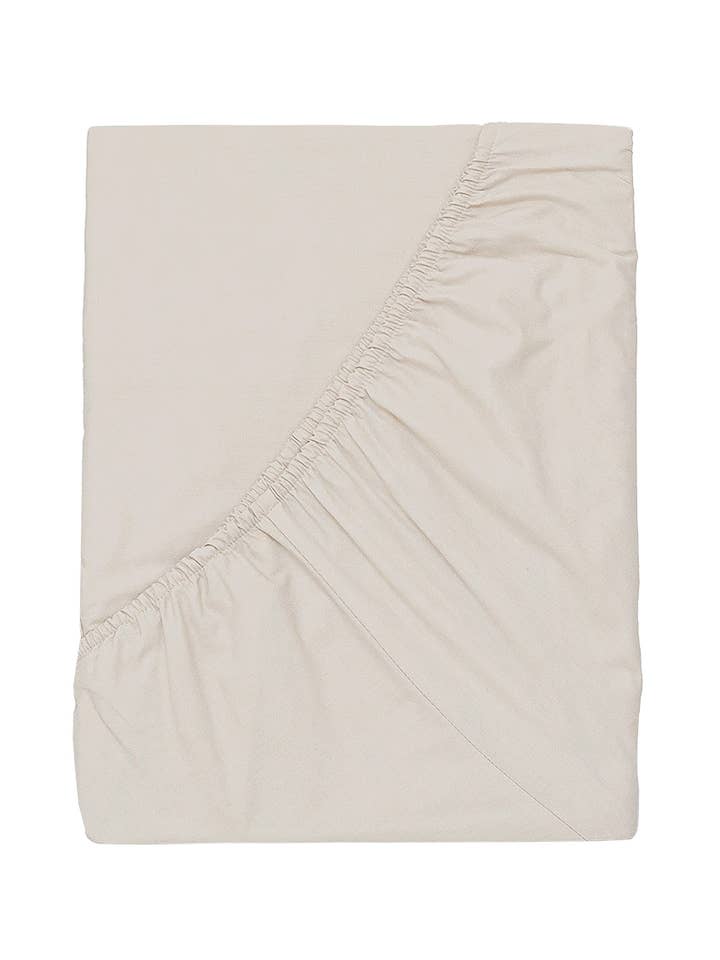 Drap-housse Biscuit pour la vente par Bibelotte BV