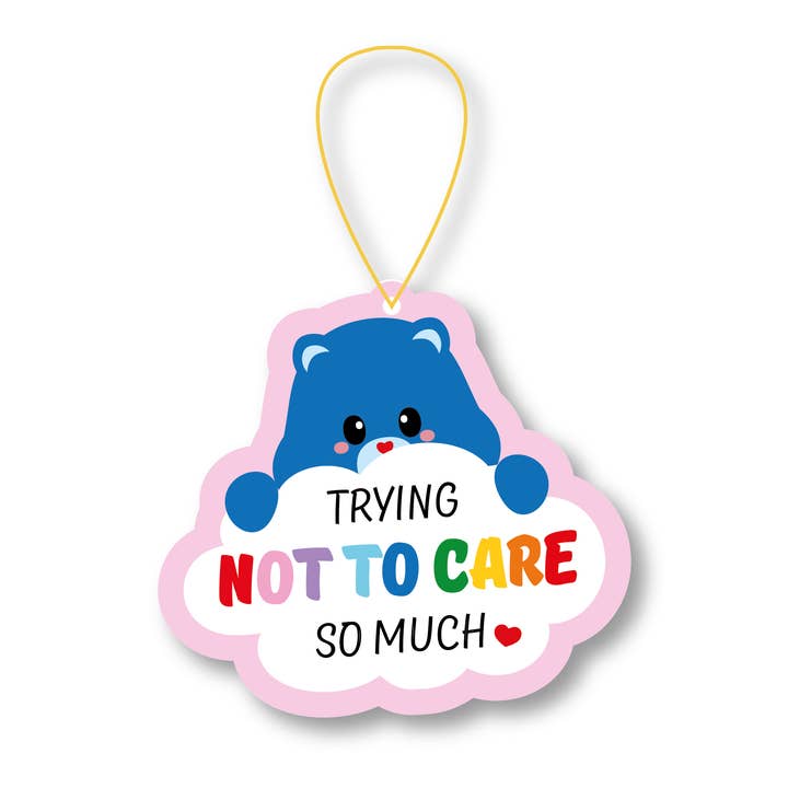 Trying not to care Air freshener – Honey Peach scent for wholesale by Studio Inktvis