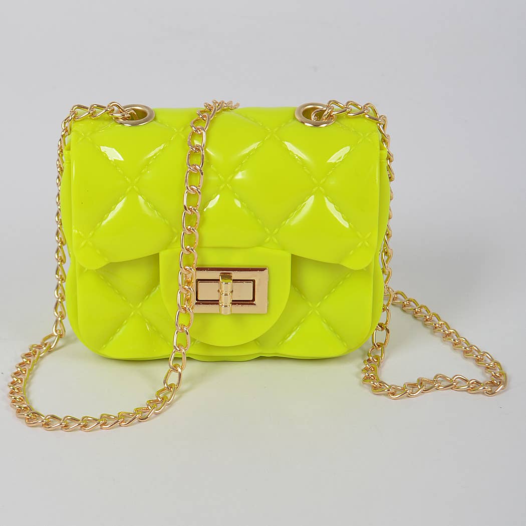 3AM BY H&D ACCESSORIES - Wholesale Clutch - Dames - Shine Jelly mini clutch met schouderketting1