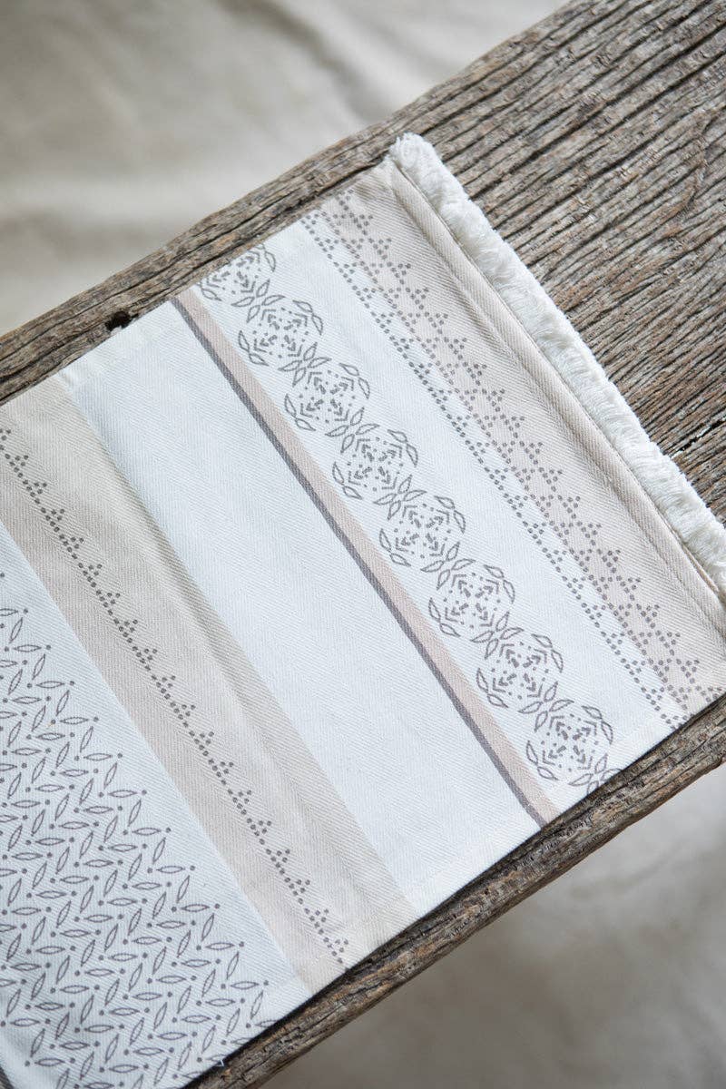 Kapda Casa - Wholesale Tablecloth - Arena Manteles Individuales | 6 Servilletas | Juego de Comedor |33x48cm2