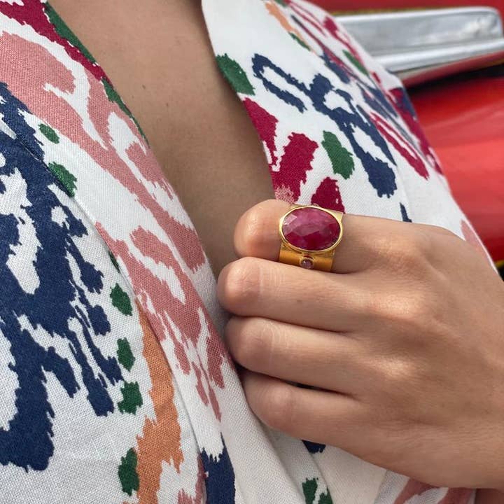 BAGUE EN OR ACAPULCO II pour la vente par MIO JEWELS