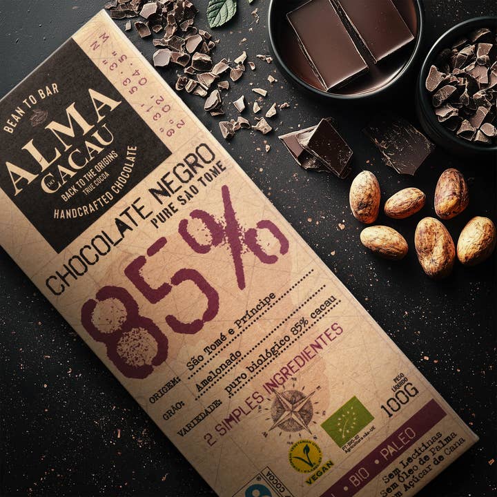 Nómada Chocolates - Wholesale Chocoladereep - 72% Cacao Oorsprong - Biologische Pure Chocolade1