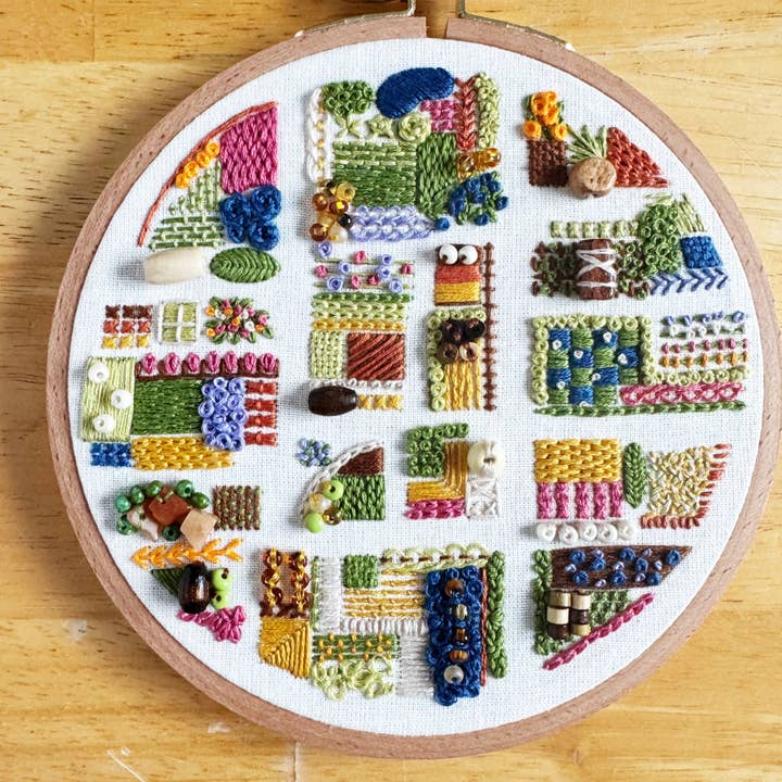 August in the Garden - Advanced Embroidery Kit and other Purchase Wholesale happy floss. Free Returns & Net 60 Terms on Faire trending on Faire.