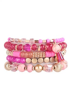MYS Wholesale Inc - Wholesale Jewelry Set - Multibeads Stretch Bracelet3