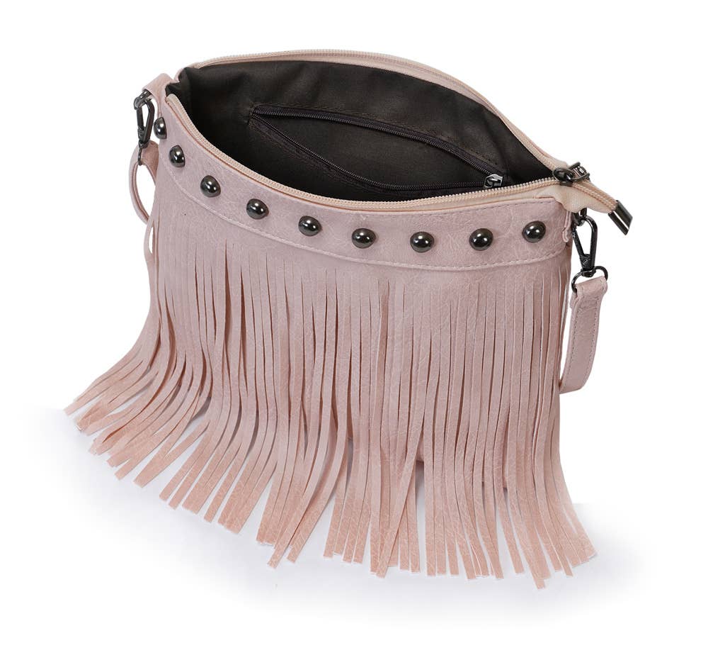 22 Tote - Wholesale Crossbody Bag - Women's - Fringe Crossbody Bag with Detachable Strap8