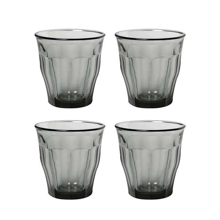 Clémentine Boutique - Wholesale Drinking Glass/Cup - Picardie Grey Tumbler 25cl x41