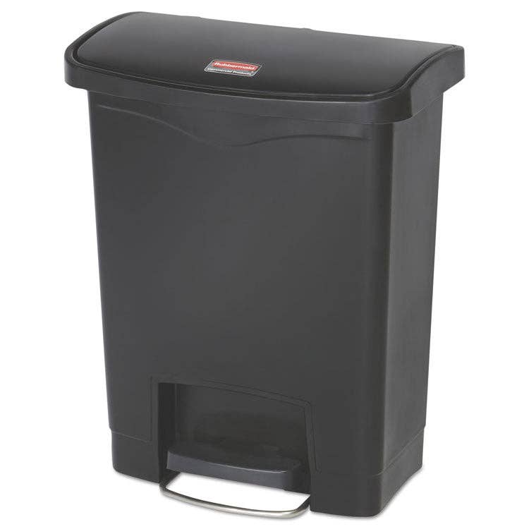 Everyday Supply Co - Wholesale Trashcan/Trash Bin - Rubbermaid 8 Gal Black Step-On Trash Can0