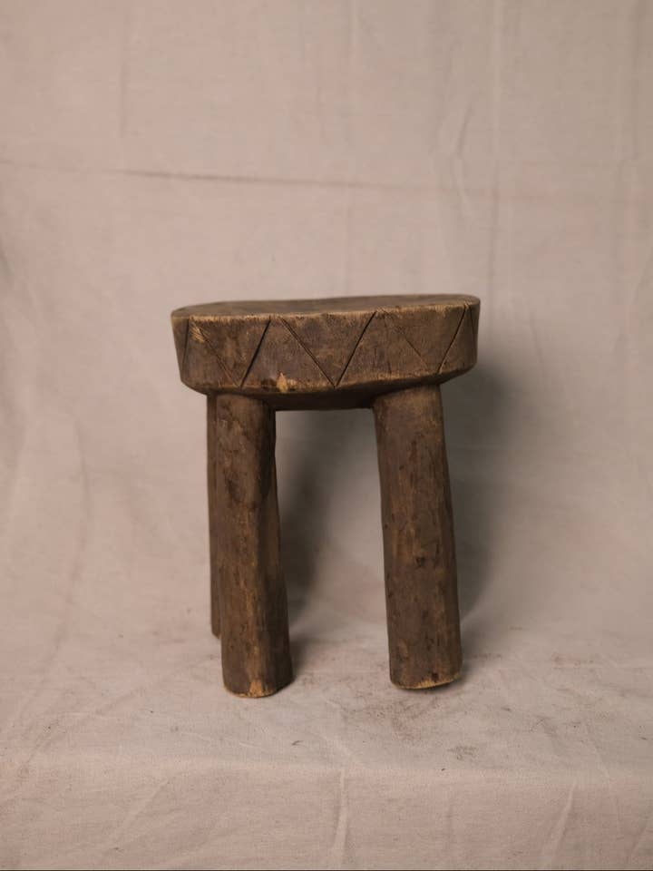 Round Senufo Stool for wholesale by Twenty Third by Deanne