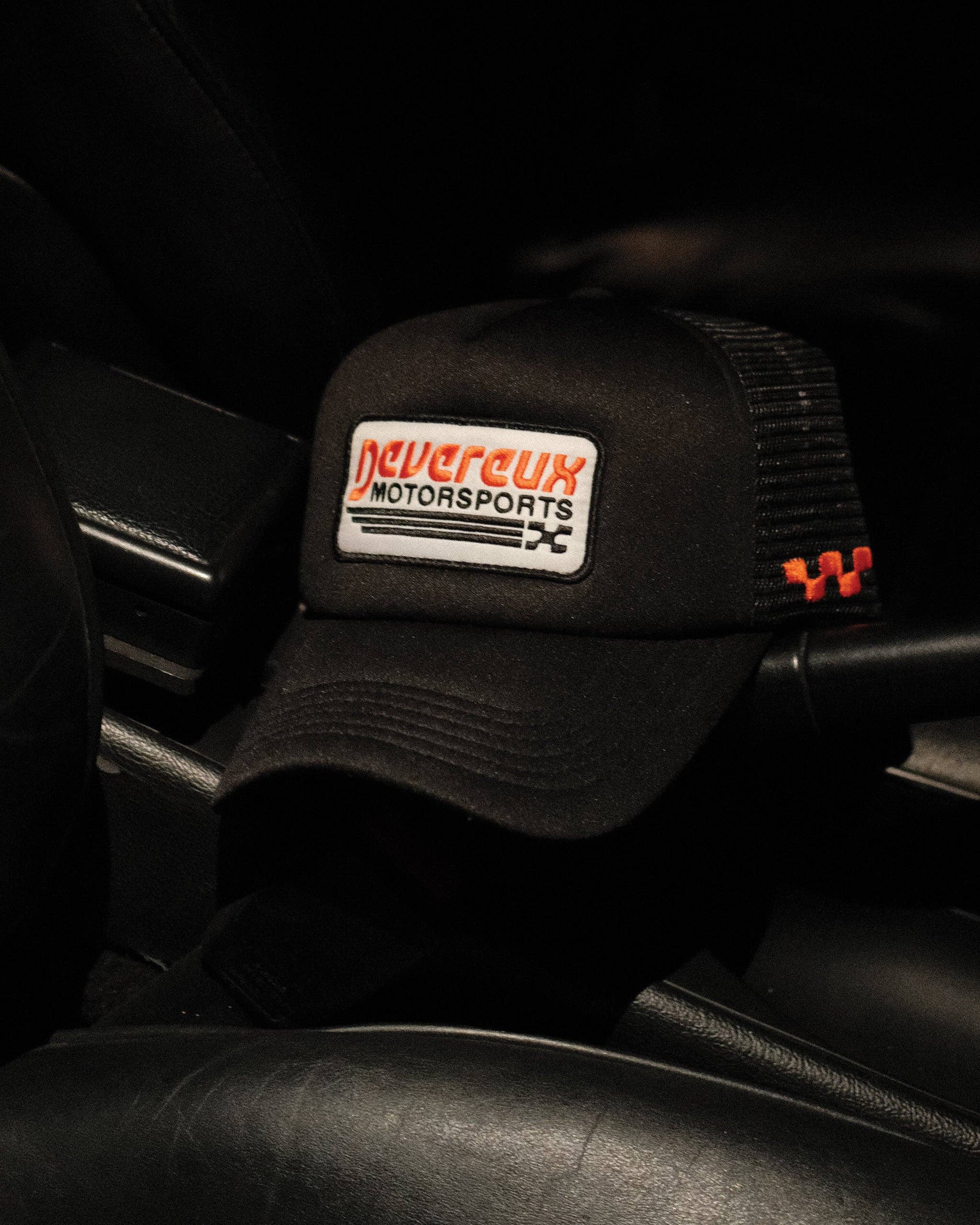 Noir Casquette Devereux Motorsports - Noire en vente sur Faire1