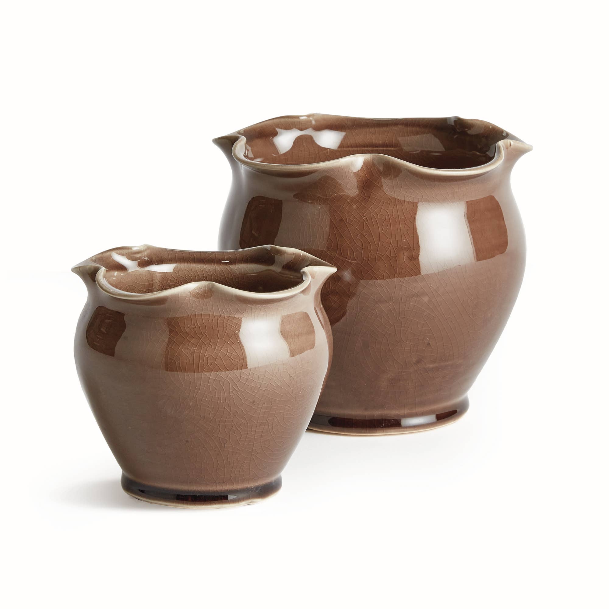 Napa Home & Garden - Wholesale Plant Pot - Megan Pots, Brown