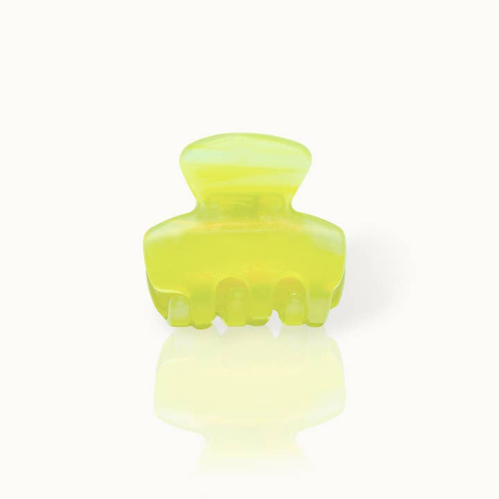 Fermaglio Piccolo Giallo Neon per la vendita all'ingrosso da parte di by Vivi.