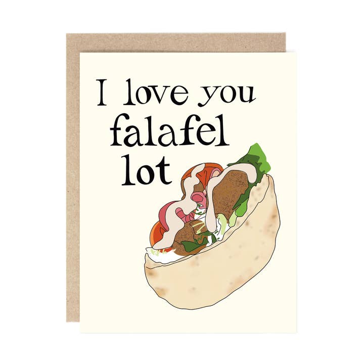 Jeg elsker dig en falafel meget for engroshandel hos Drawn Goods