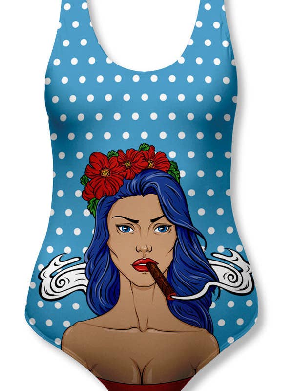 Traje de Baño Fishikii Pin Up Smoke | BAM.19 para venta al por mayor de Fishikii