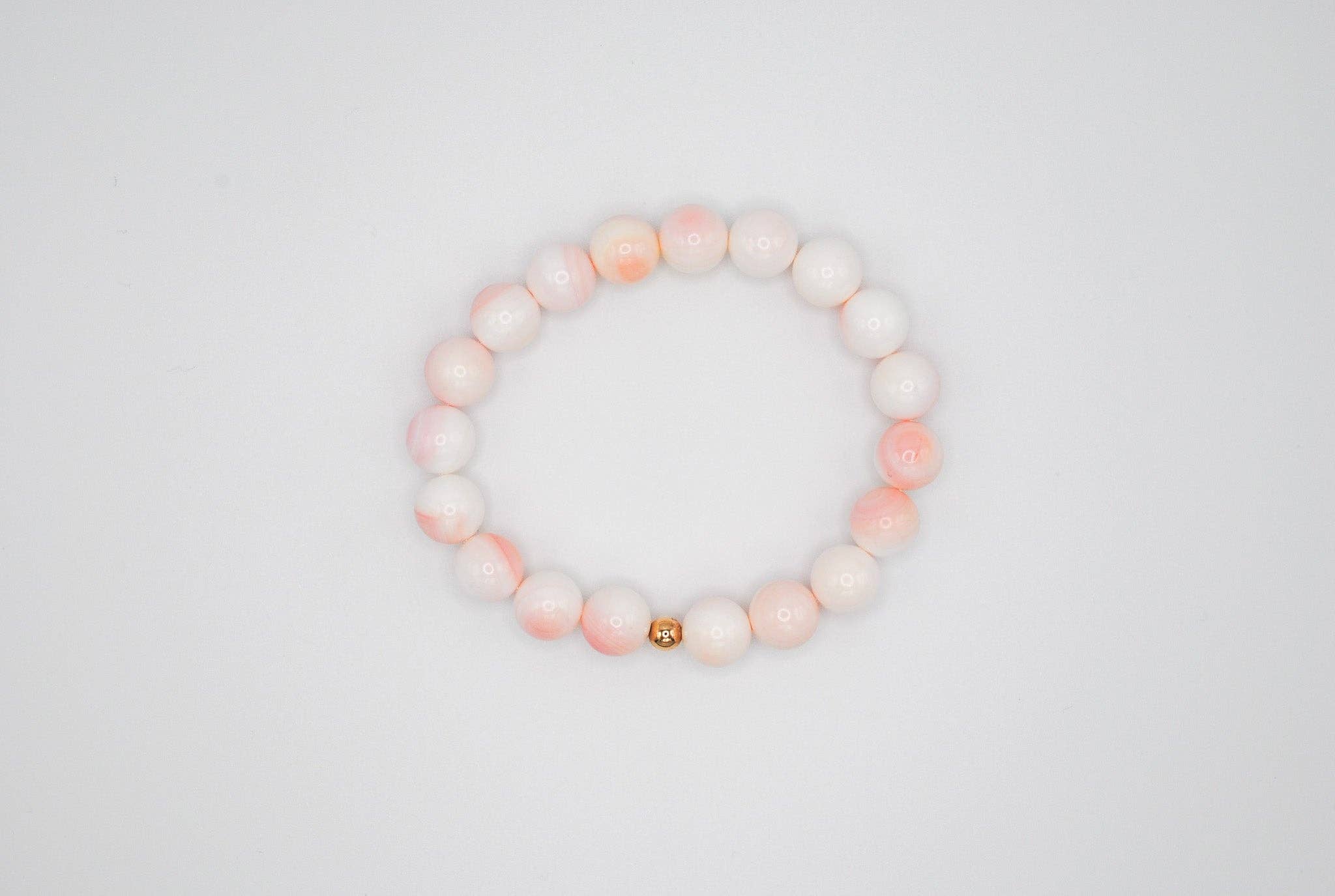 Ripple | Reiki Infused Jewelry - Wholesale Beaded Bracelet - Queen Conch Solo Grande Bracelet2