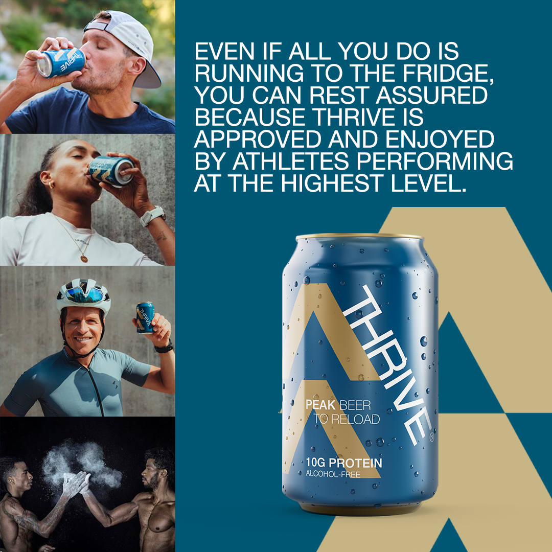 Thrive - Wholesale Sports/Energy Drink - Thrive – Peak Beer Cans - Protein Packed – 48-Pack6