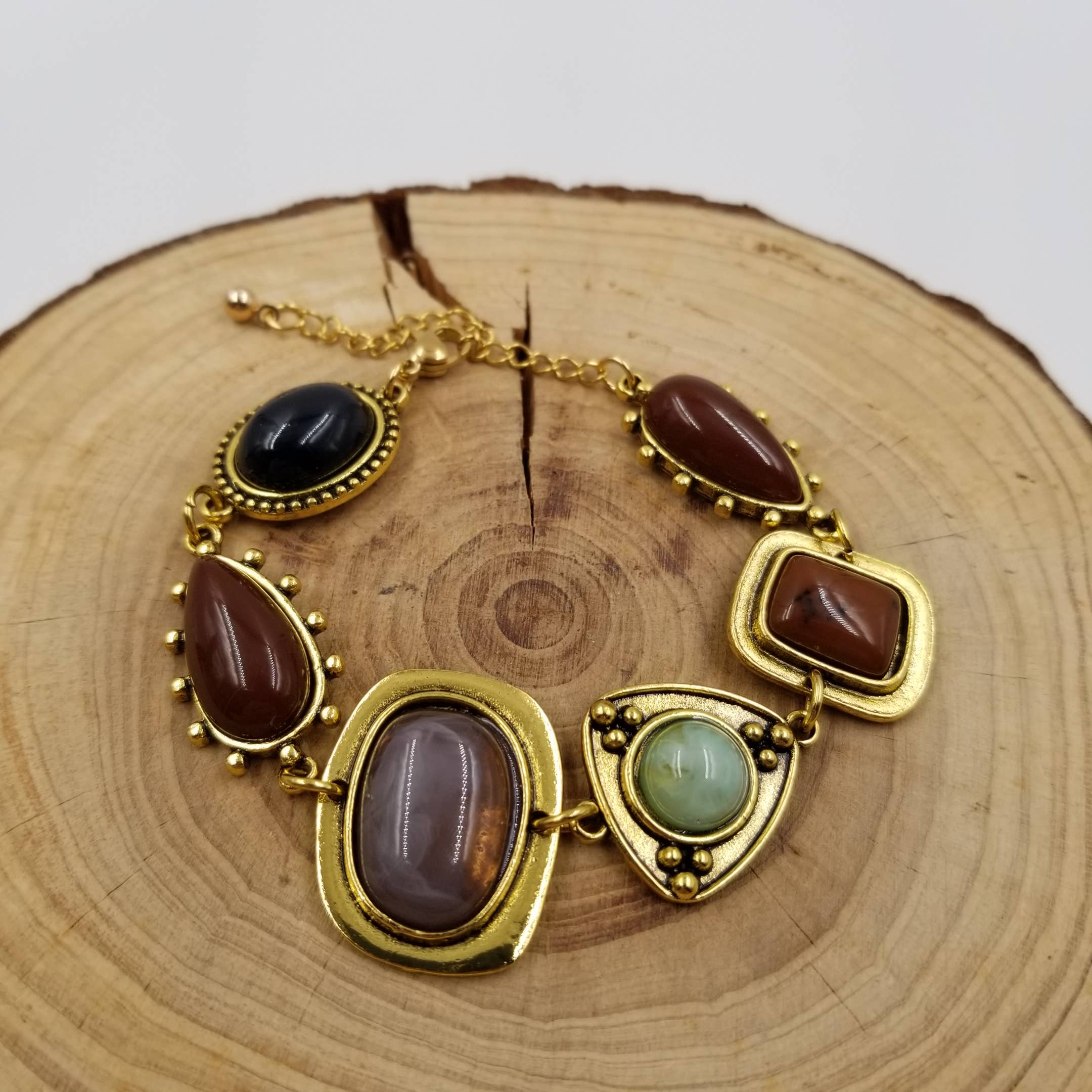 CHAKRA JEWELRY - Wholesale Charm/Dangle Bracelet - Vintage Boho Bracelet1