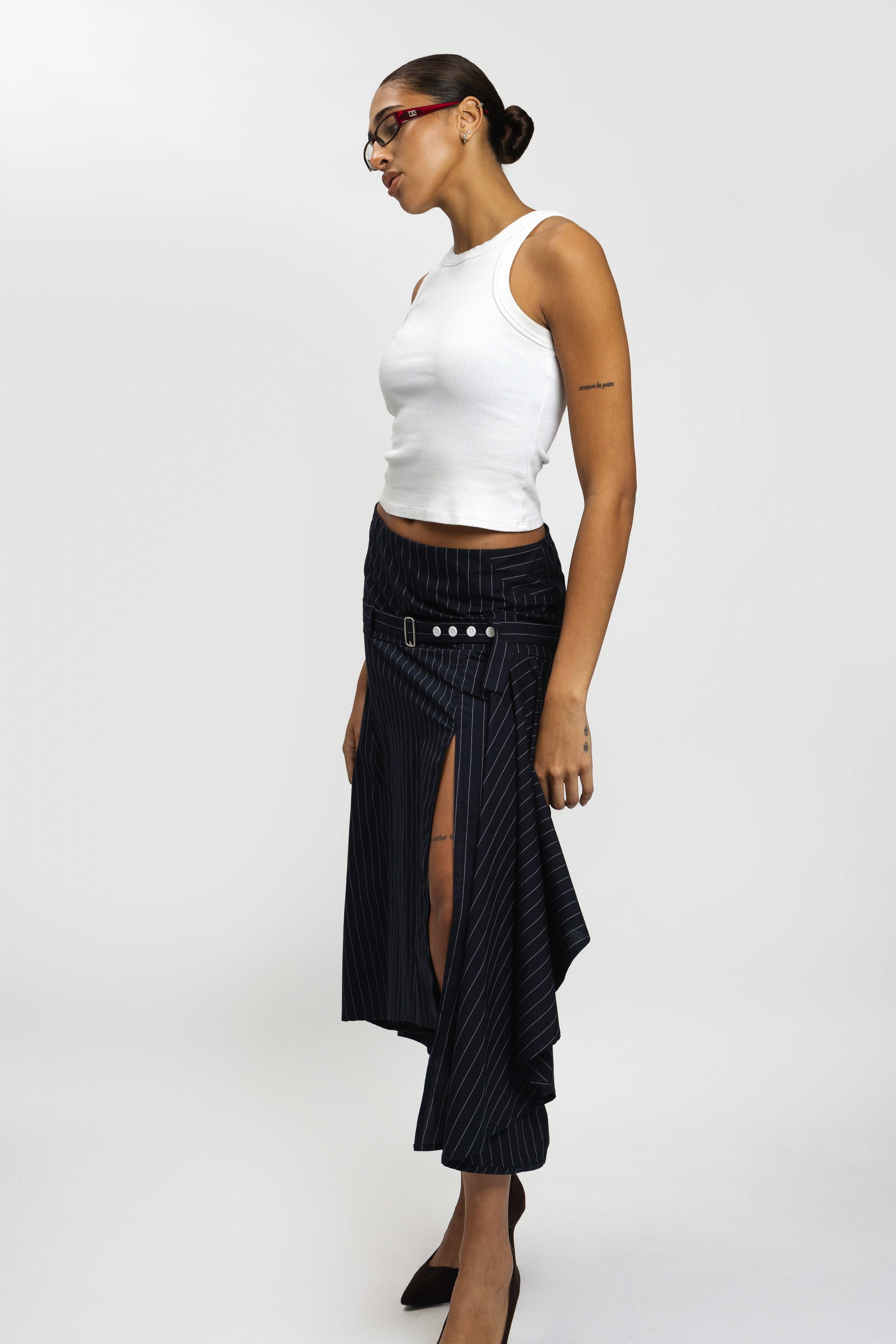 Belkys Studio - Wholesale Skirt - Women's - Penelope Buckle Skirt5