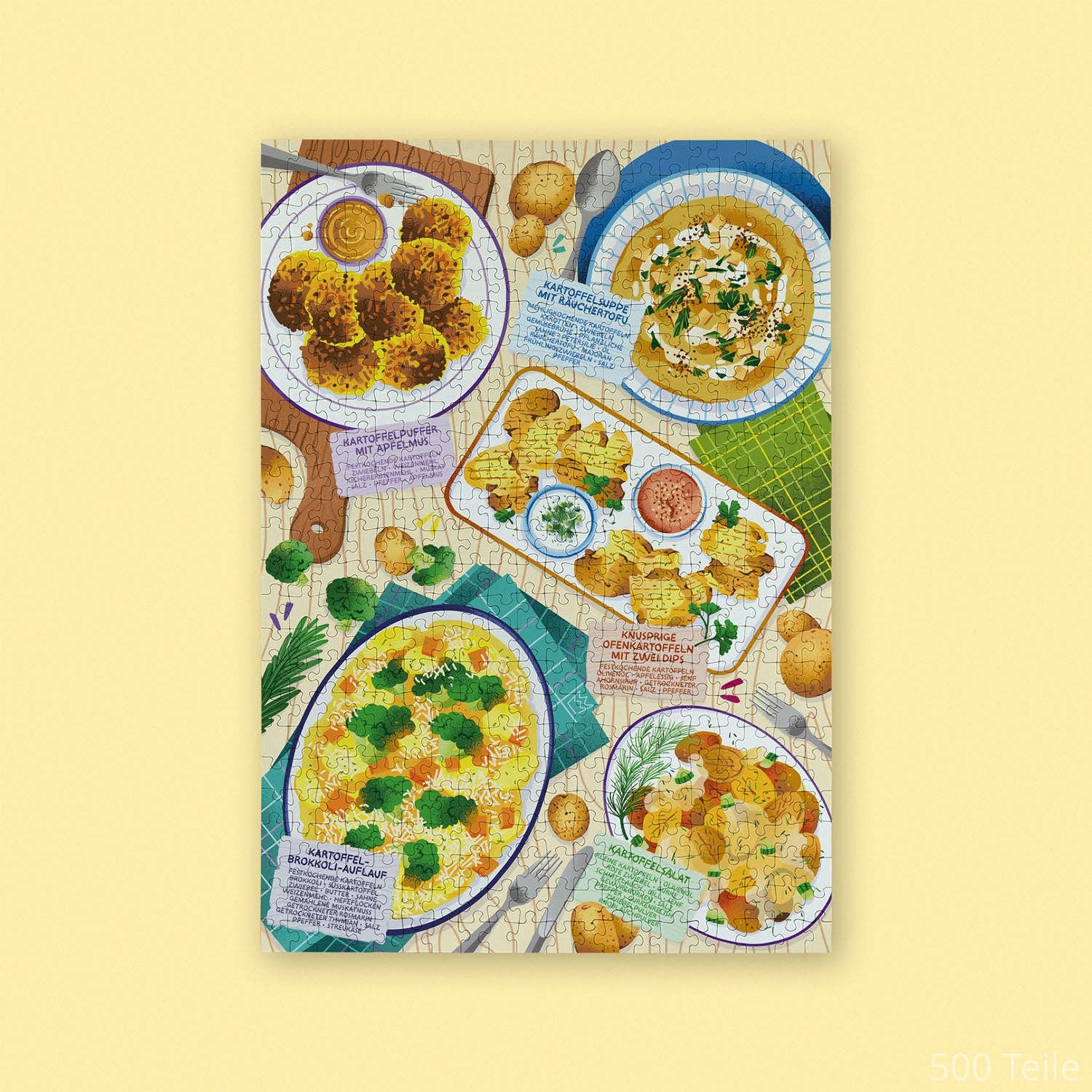 Willa Wunst GmbH - Wholesale Puzzle - Adult - Potato Puzzle3