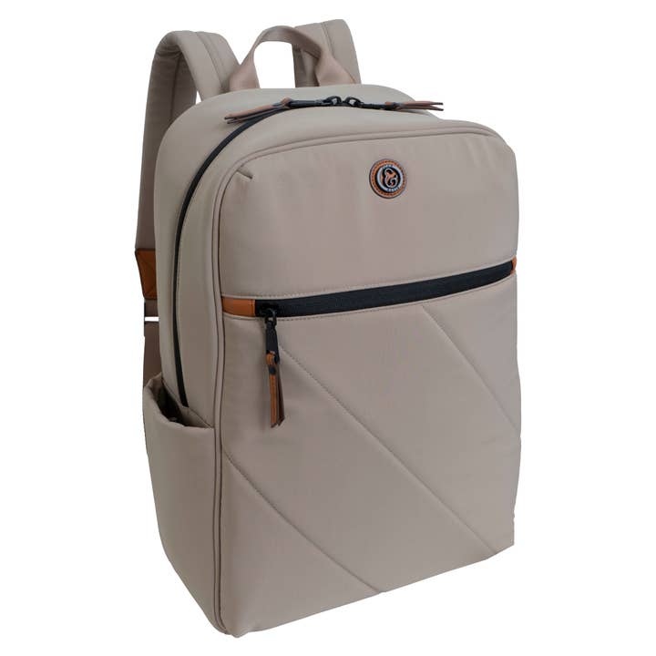 Magid - Wholesale Backpack - Unisex - Joan & David Sport Nylon Quilted 18 Inch Workbook Backpack