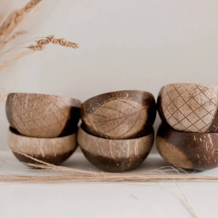 Patterned Coconut Rice Bowls set of 6 and other Purchase Wholesale coconut bowl. Free Returns & Net 60 Terms on Faire trending on Faire.