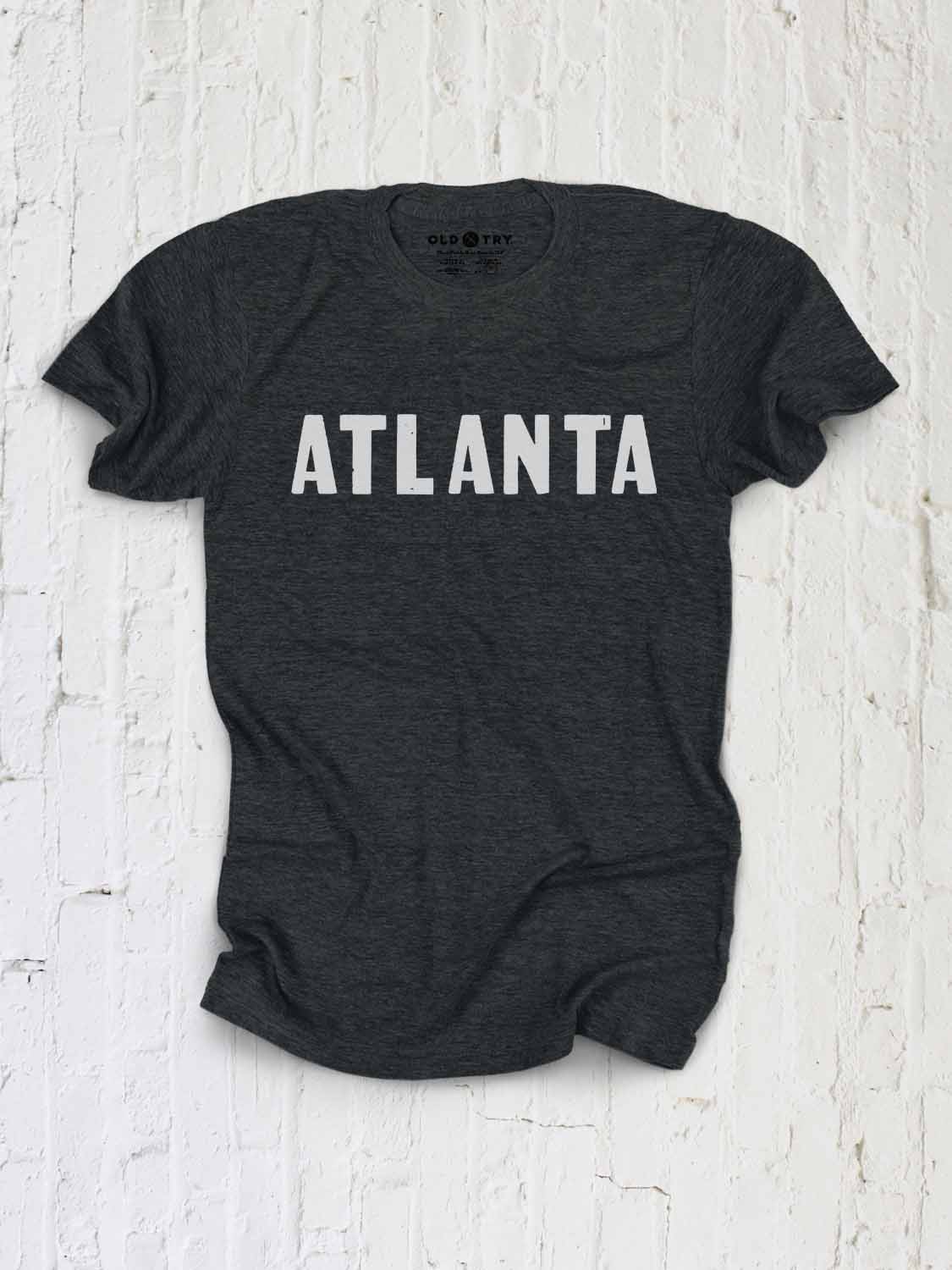 Old Try - Wholesale Screen Printed T-Shirt - Unisex - Atlanta1