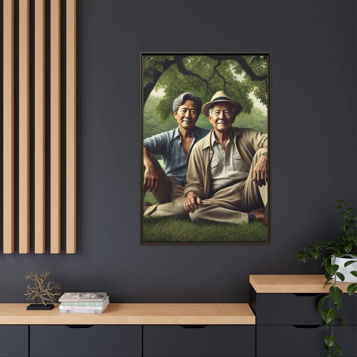 Walt & Pete - Wholesale Painting/Drawing - Missing Art Studies - Grant 05826