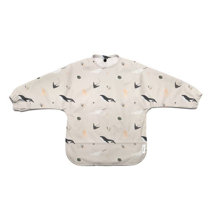 Omnia Baby - Vente Bavoir - bébés - Bavoir cape imperméable à manches longues14