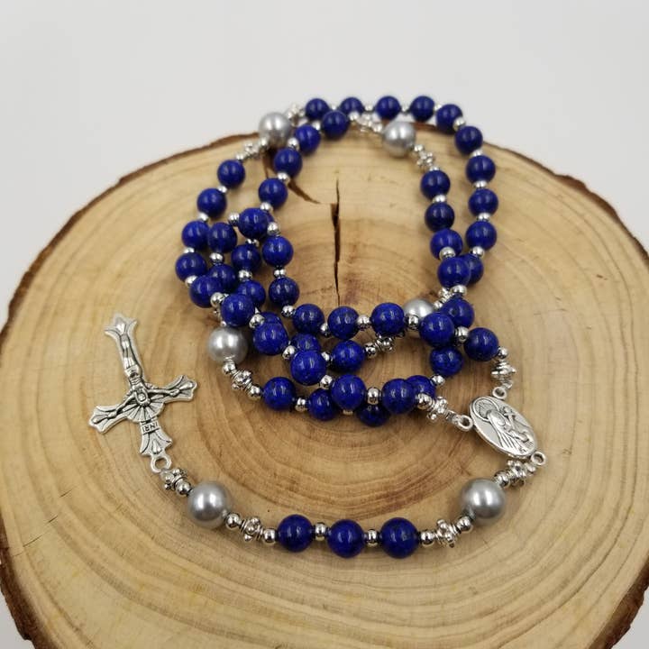 CHAKRA JEWELRY – wholesale Pendant/charm necklace – Natural Stone Bead Cross Necklace