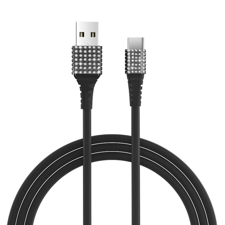 LAX Gadgets - Vendita all'ingrosso Cavo di ricarica - Cavo USB-C ad alta velocità per imballaggi al dettaglio Andriod da 6 piedi