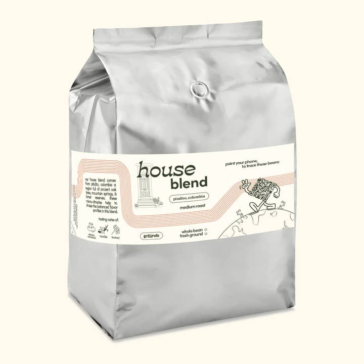 House Blend Beans (5lb Bag) for wholesale by grounds