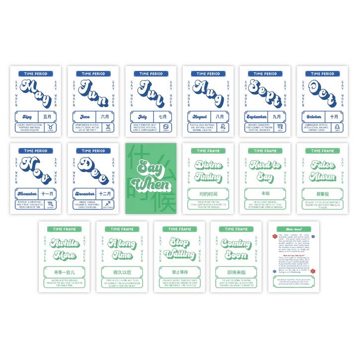 Tarot Stack - Wholesale Tarot/Oracle Card - Say When Oracle4