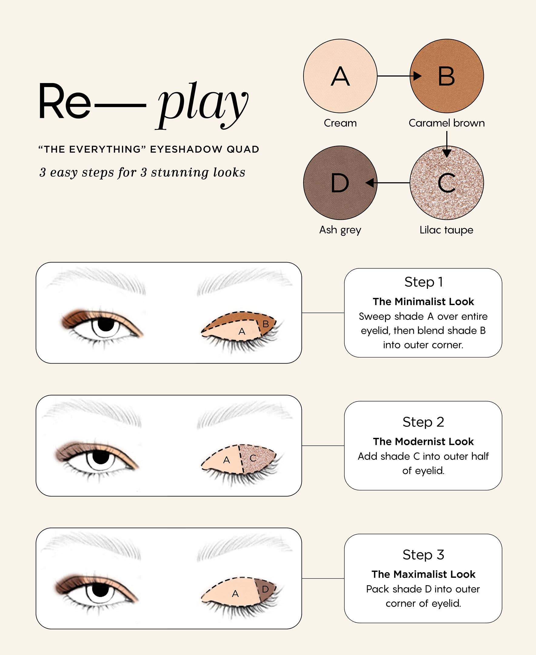 HALEYS Beauty - Vente Palettes de fards à paupières - Réécoutez « The Everything » Eyeshadow Quad7