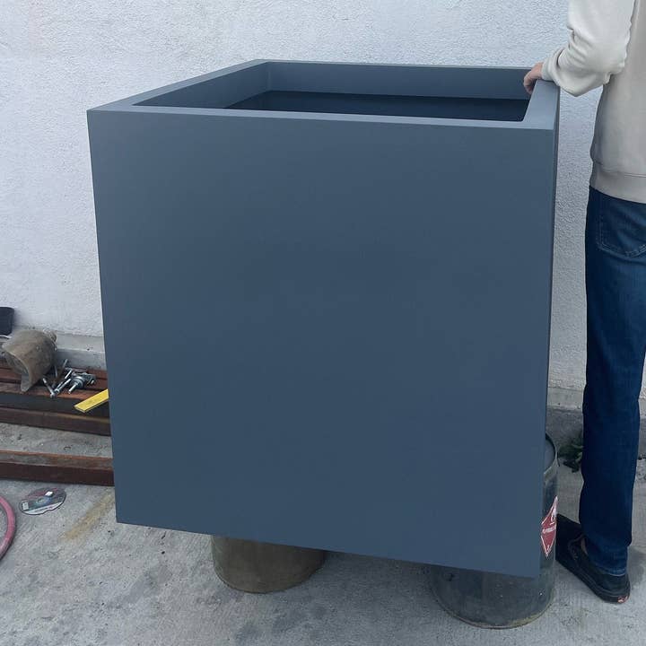 Large Square Planter Boxes for wholesale by Tikal Composite Designs