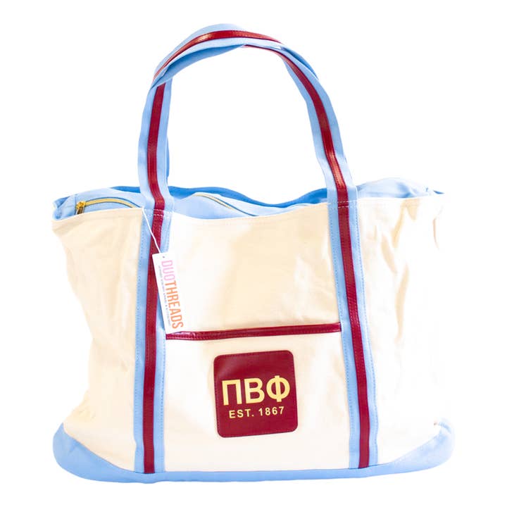 Duo Threads - Wholesale Tote Bag - Women's - Pi Beta Phi Weekender Sorority Tote 0