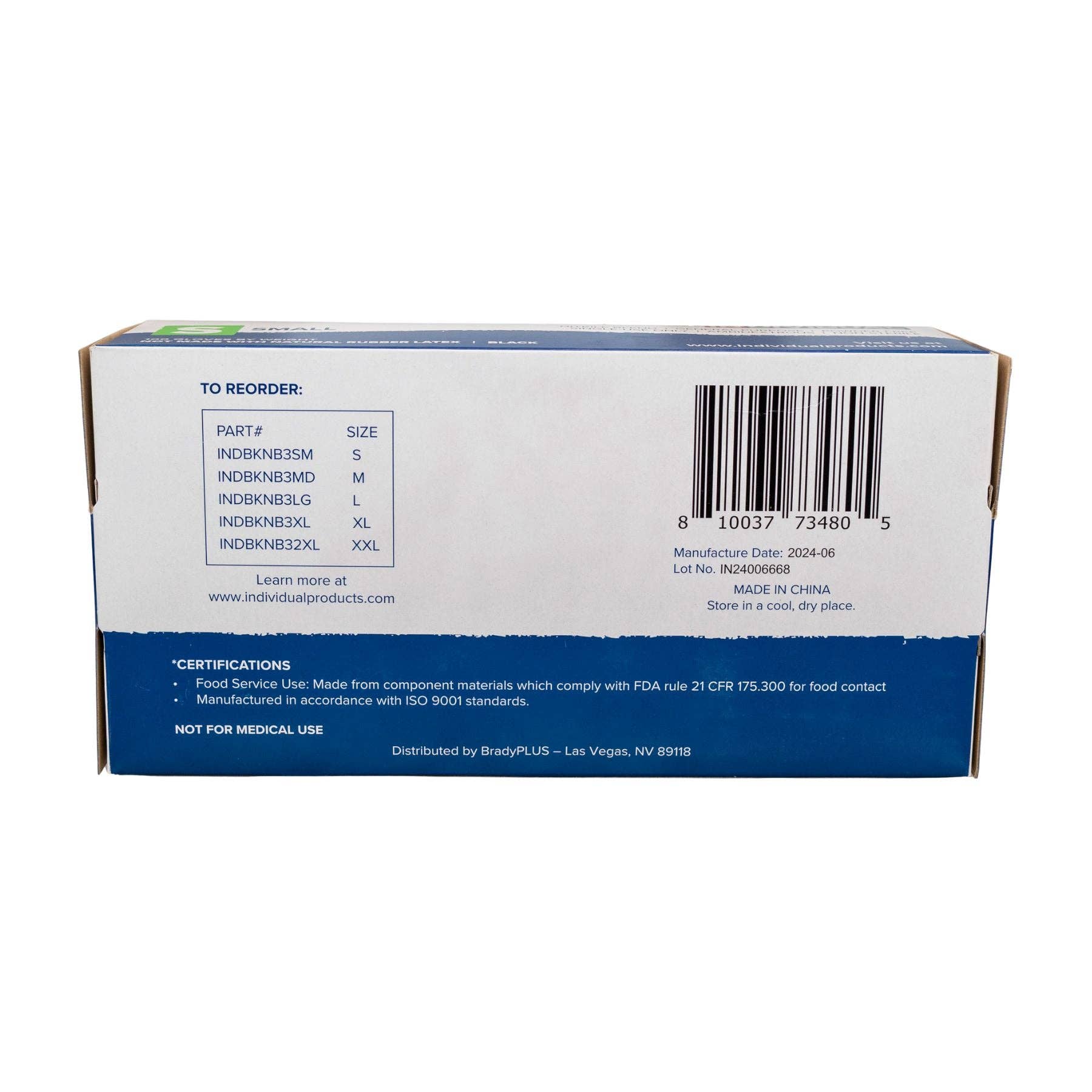 Up N Smoke – wholesale Cleaning gloves – Individual Nitrile Blend Gloves2