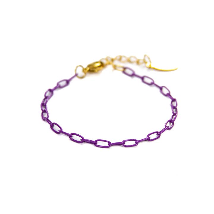 Savvy Bling – Conjunto de joias por atacado – Pulseiras & Colares Dia Roxo3