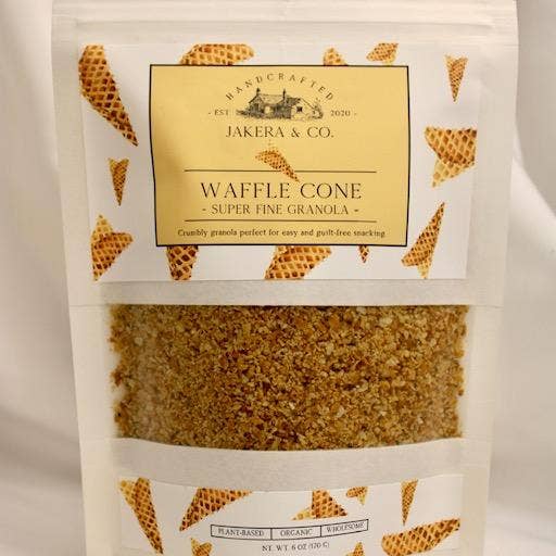 Jakera & Co. - Wholesale Granola - Organic Waffle Cone Granola