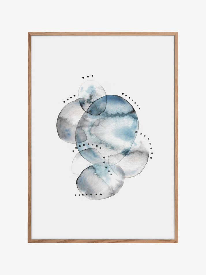 Piedras azules y negras para venta al por mayor de Pictufy Wholesale