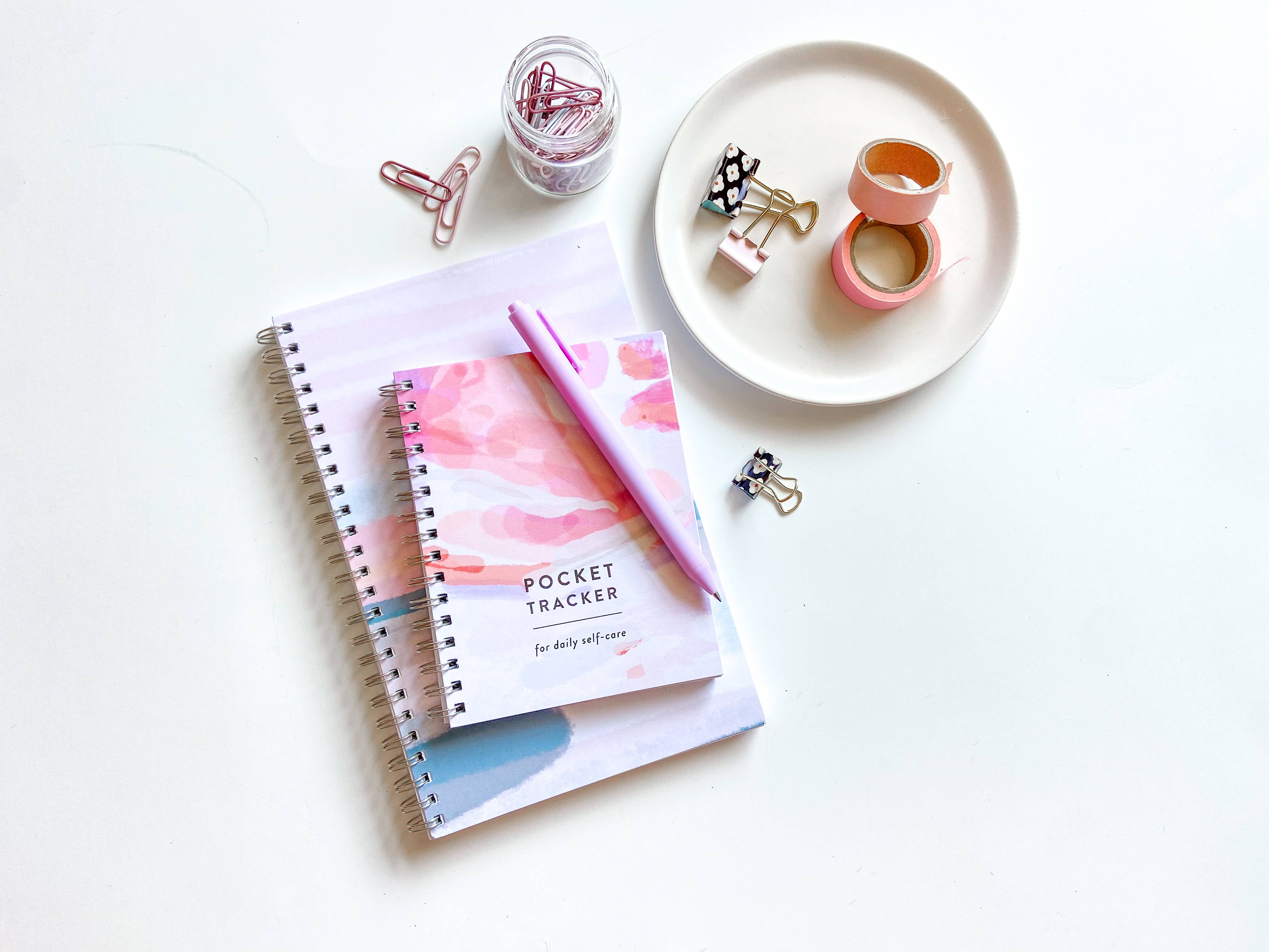Steel Petal Press - Wholesale Notebook - Pocket Tracker Habit Tracker Spiral Notebook5