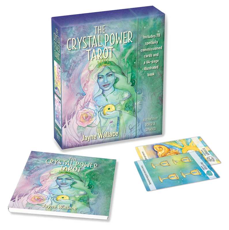 Simon & Schuster - Wholesale Tarot Cards - Crystal Power Tarot by Jayne Wallace0