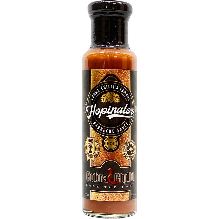Flavour and Spice - Wholesale BBQ sauce - Hopinator Barbecue Sauce Hot (250ml)