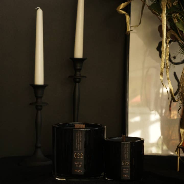 wxy. – wholesale Burkljus – Umbra 12.3oz ljus - 522 - svart kaffe & orange Blossom2