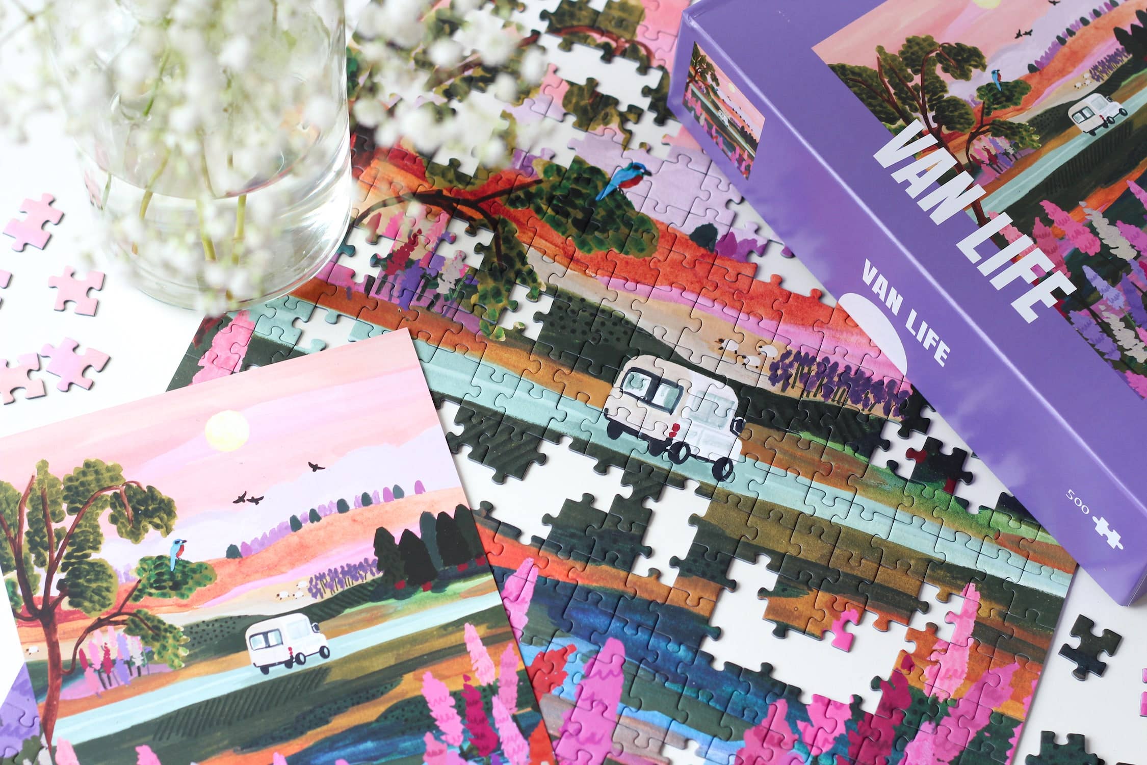 Piecely Puzzles - Wholesale Puzzle - Adult - Van Life puzzle, 500 pieces1