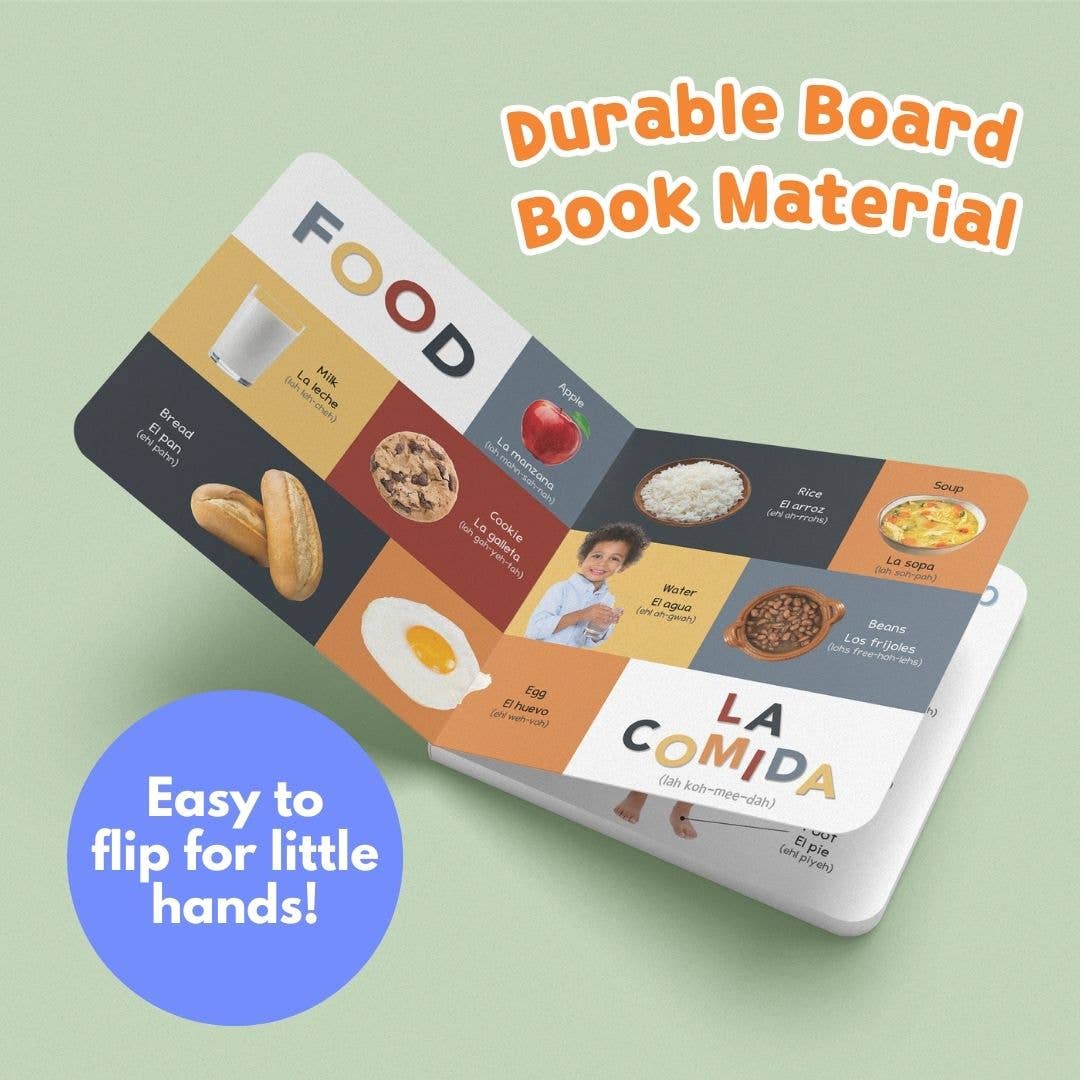 Heritage Kids Press - Wholesale Baby & Toddler Book (0-2) - My First Spanish Words Series5