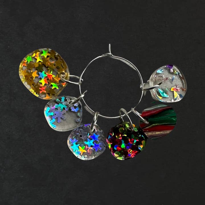 Steekmarkeerders met kiezelstenen voor wholesale door Yarnistry