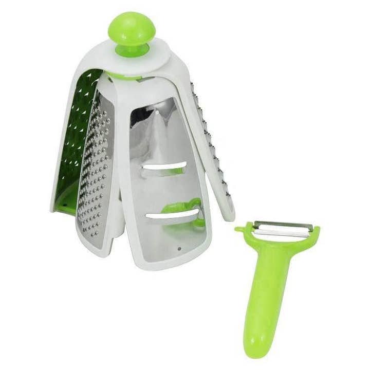 AccessCuisine - Wholesale Grater - Grater Vegetable Slicer with Interchangeable Blades 4-12