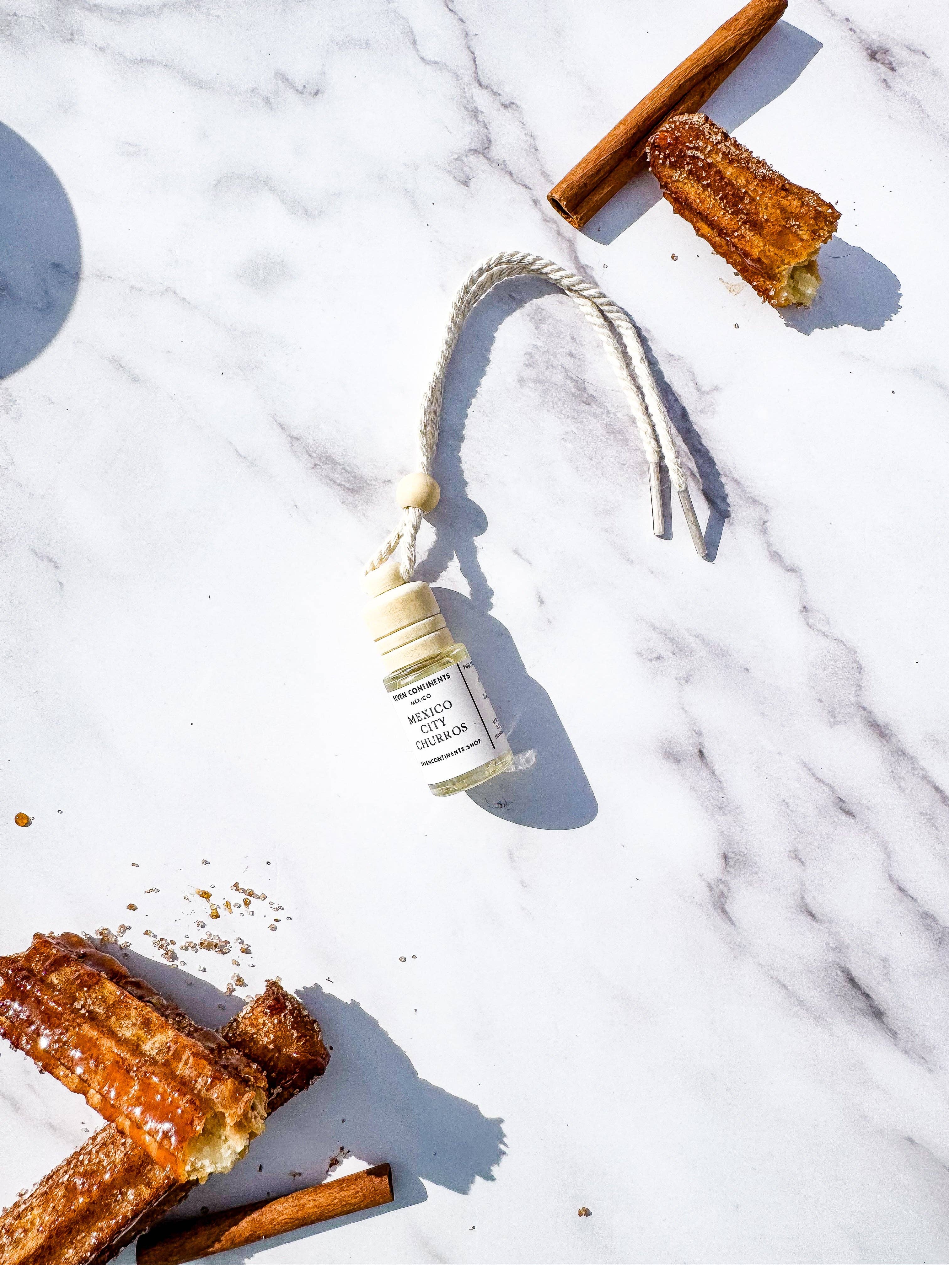 Seven Continents - Wholesale Car Freshener - Unisex - Mexico City Churros Mini Car Diffuser0