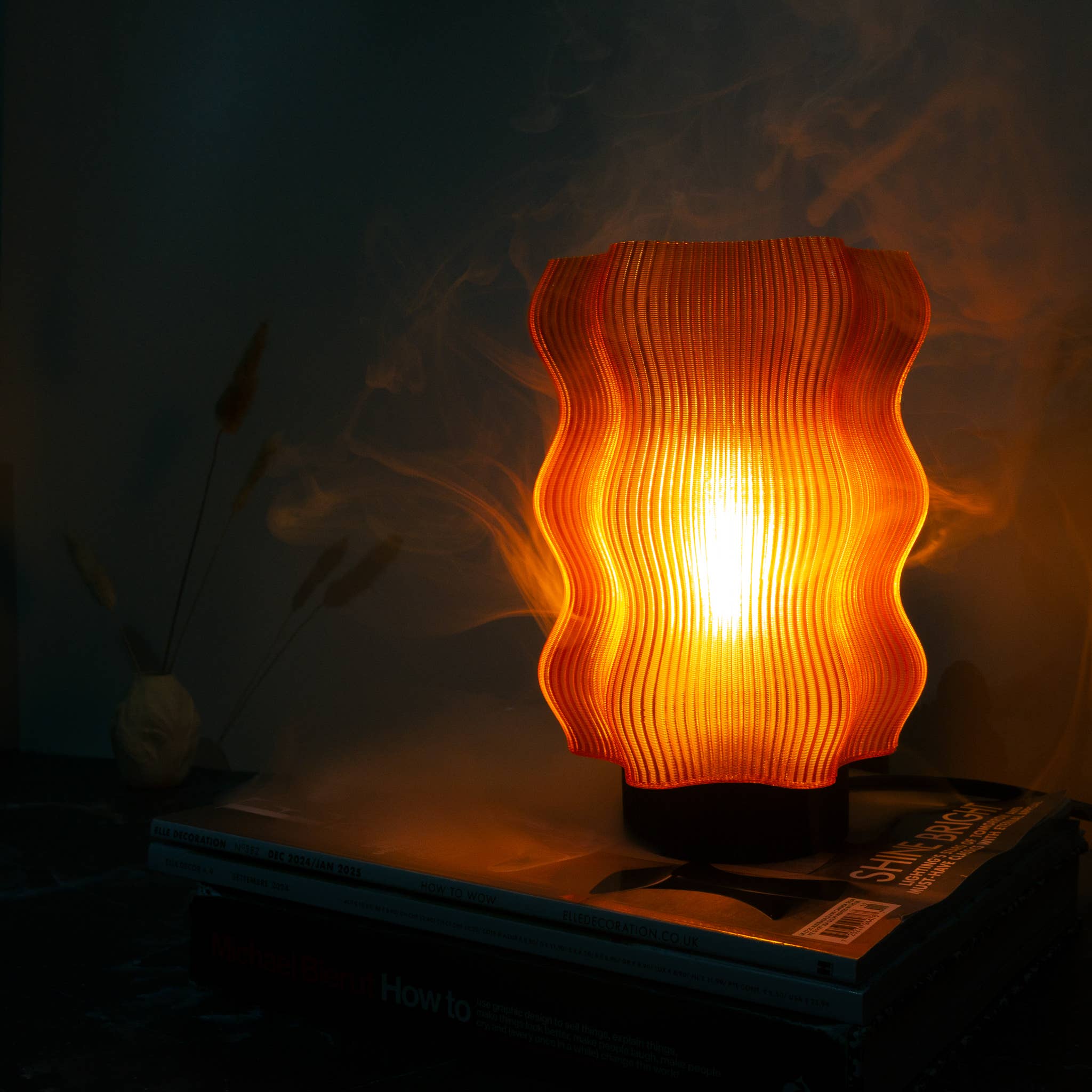 OrijaDesign - Wholesale Accent/Desk Lamp - Reef Table Lamp - Amber6